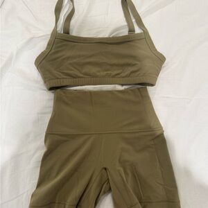 Aritzia Golden Olive Apparel